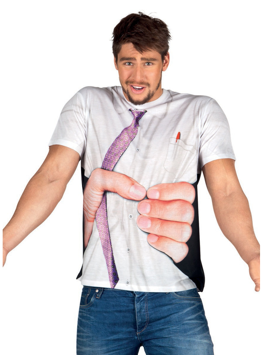 T-shirt travailleur sous pression homme