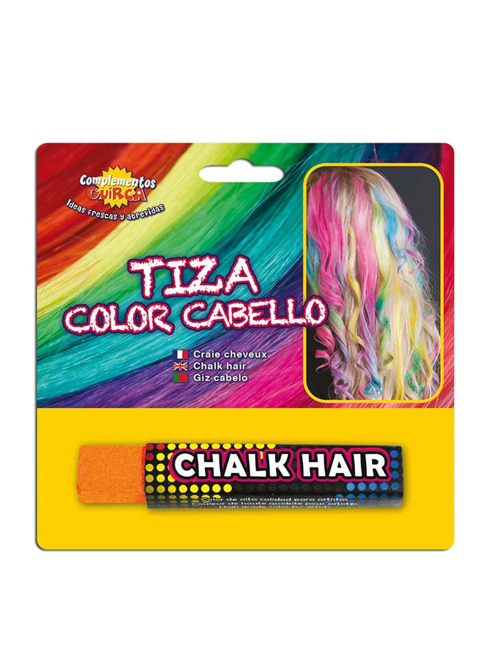 1 craie pour colorer les cheveux en Orange