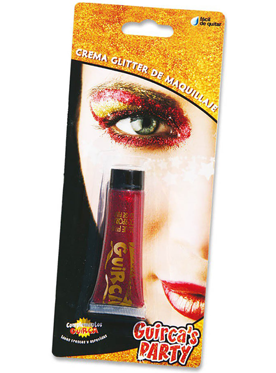 Maquillage en tube giter rouge 20cc