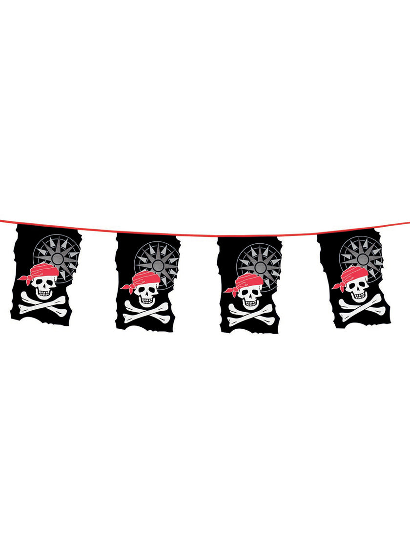 Guirlande fanions pirates