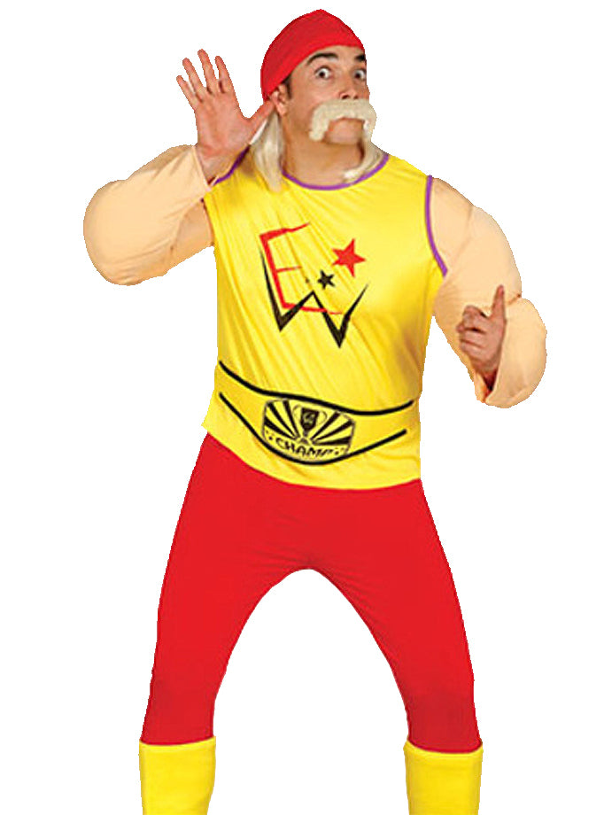 Déguisement lutteur Hogan homme