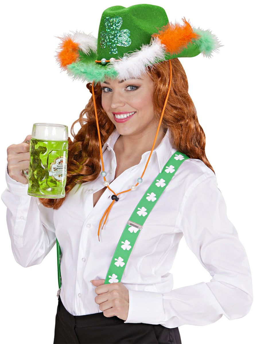 Bretelles St patrick adulte