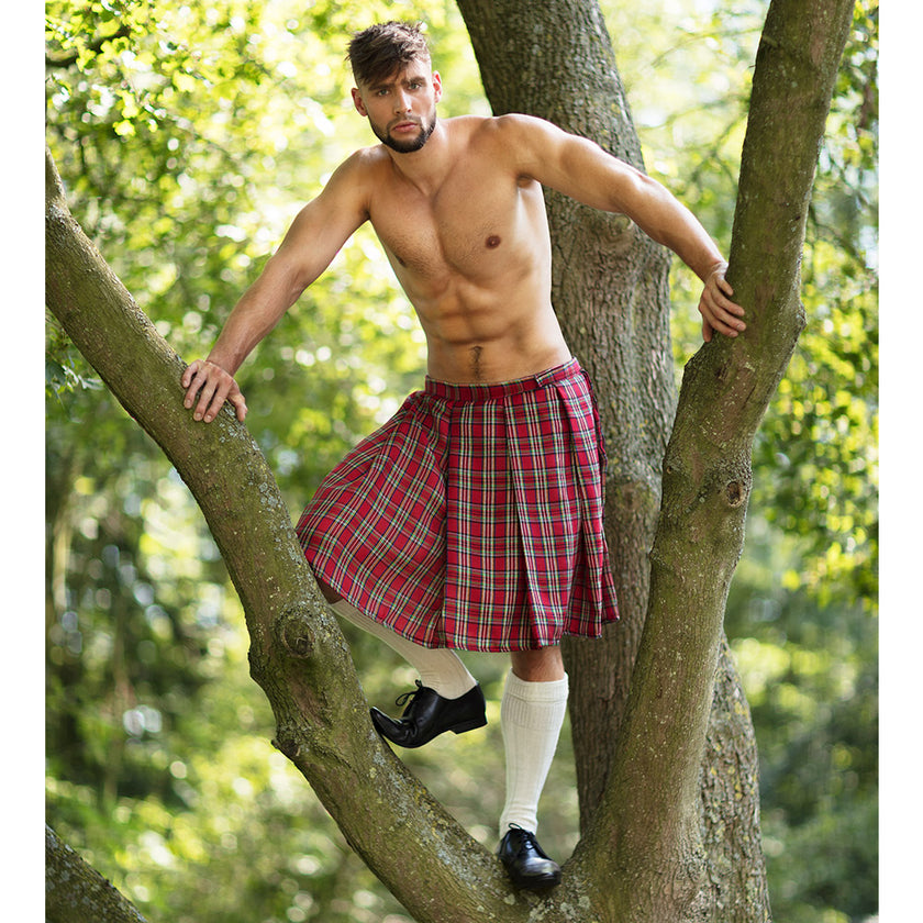 Jupe écossaise homme