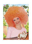 Perruque fée orange fille