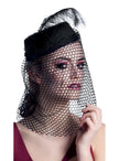 Chapeau veuve ténébreuse femme