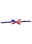 Noeud papillon drapeau USA