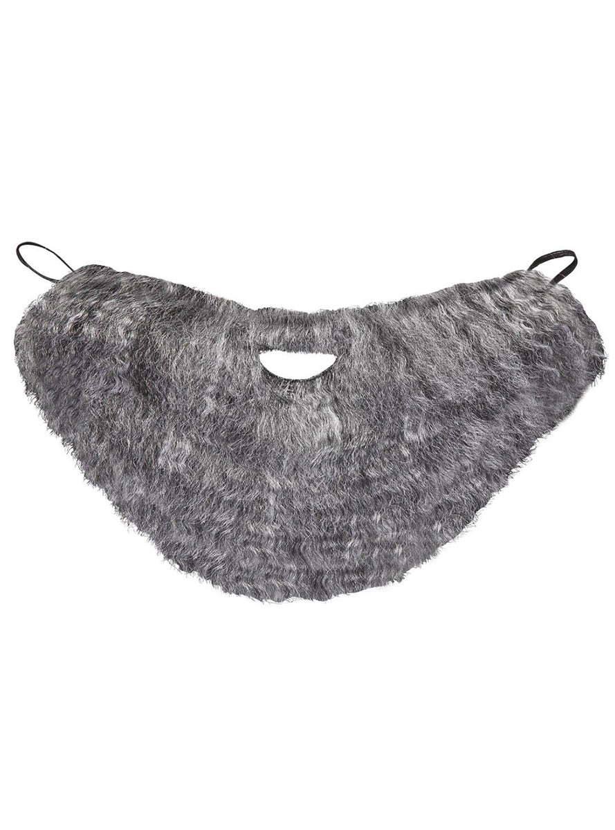 Barbe et moustache grise de marin