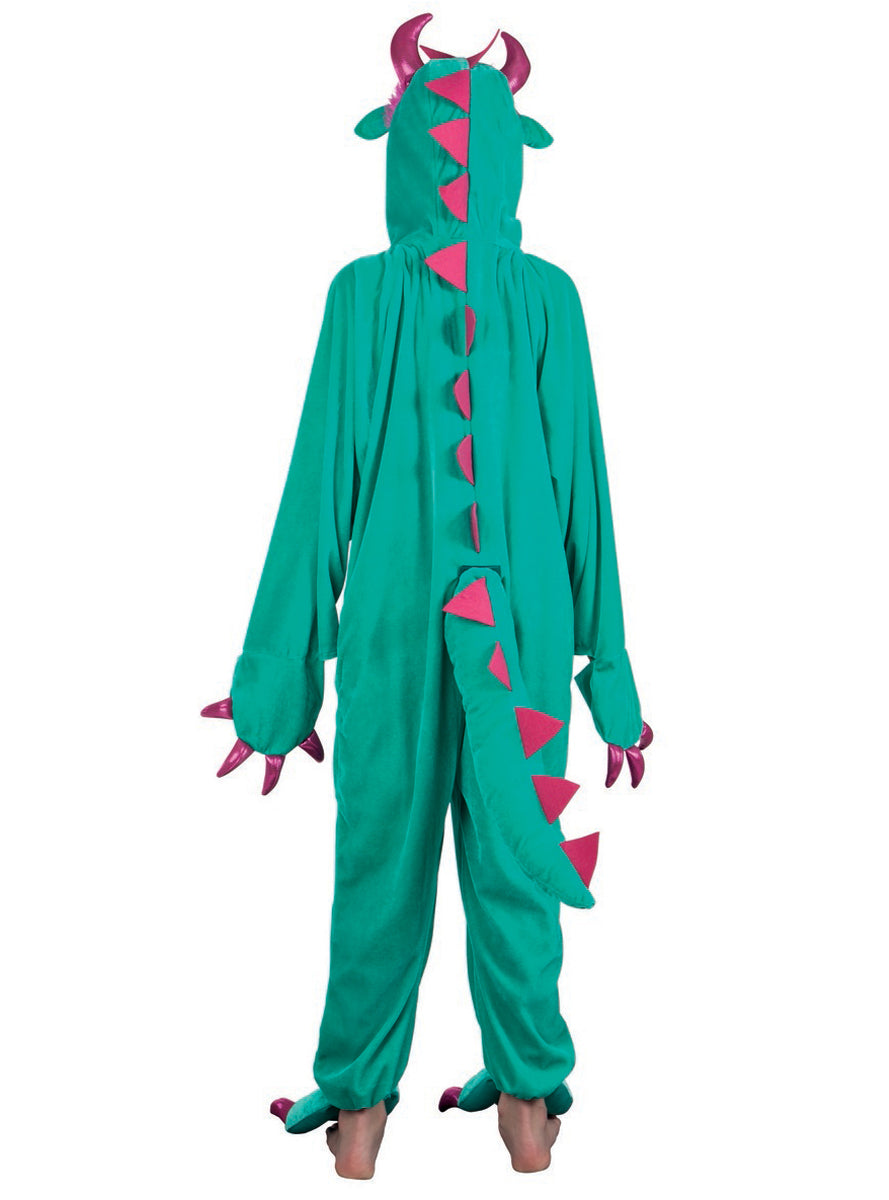 Déguisement monstre vert peluche enfant