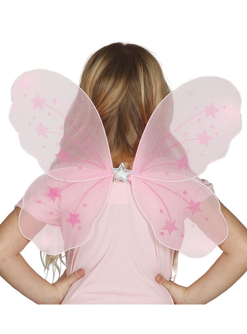 Ailes roses enfant