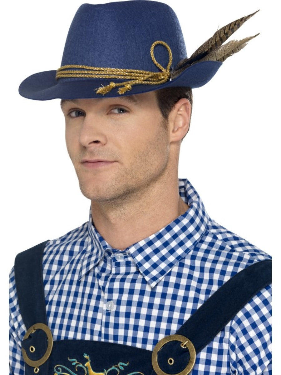 Chapeau tyrolien traditionnel adulte