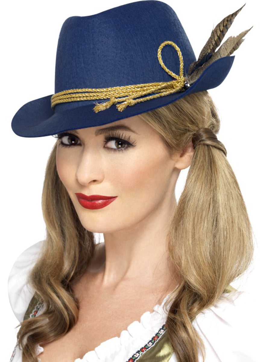 Chapeau tyrolien traditionnel adulte