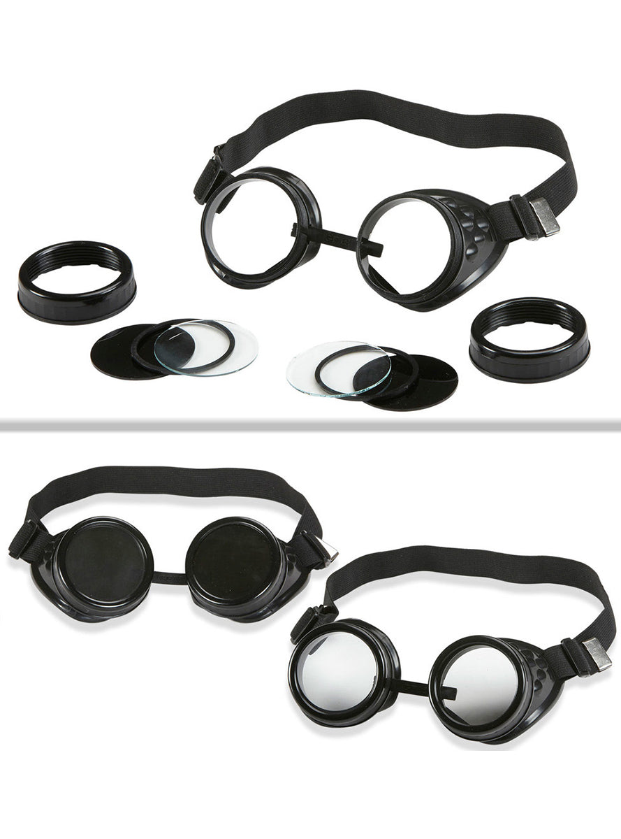 Lunettes pilote retro adulte