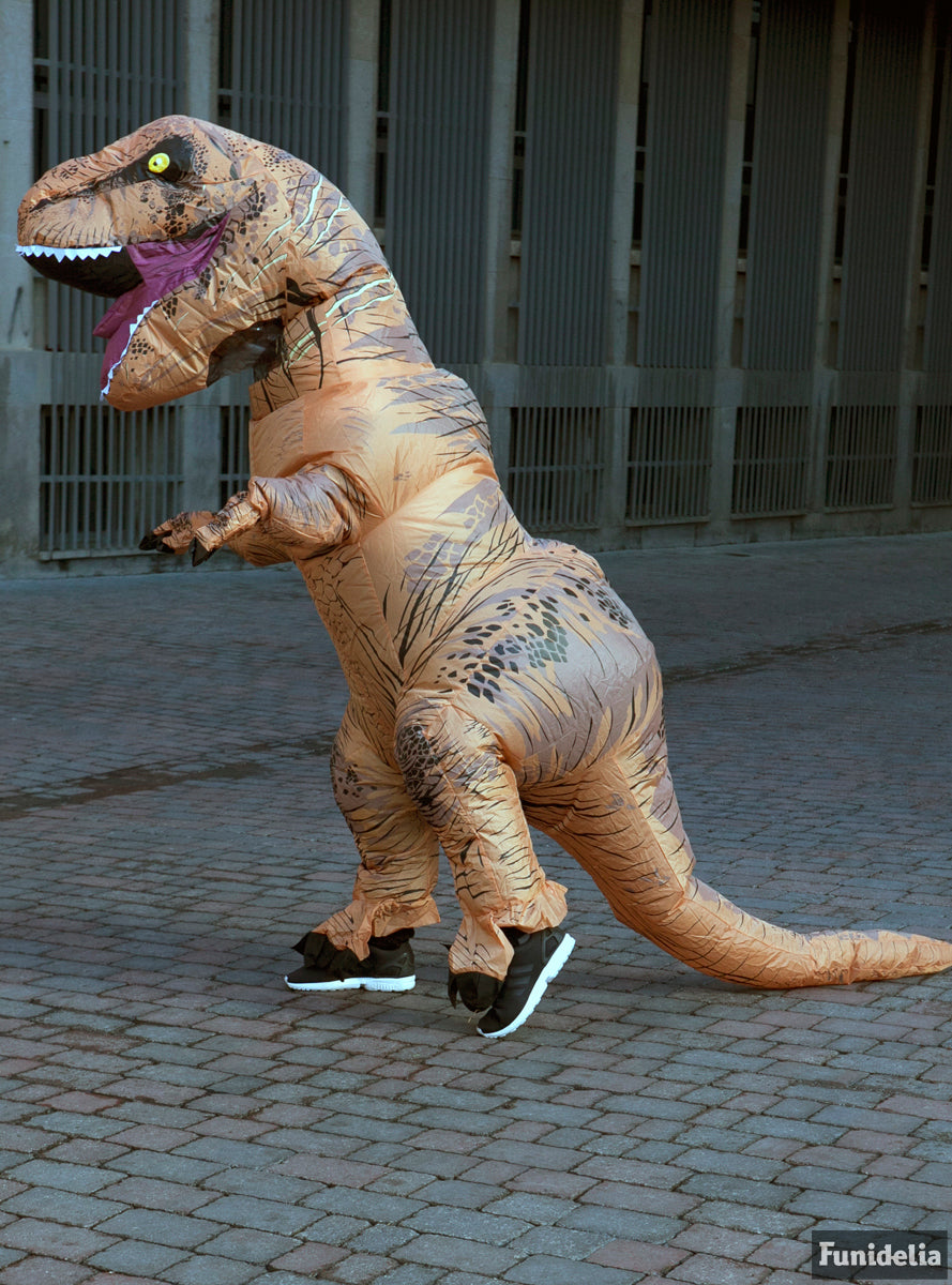 Déguisement dinosaure T-Rex gonflable adulte - Jurassic World
