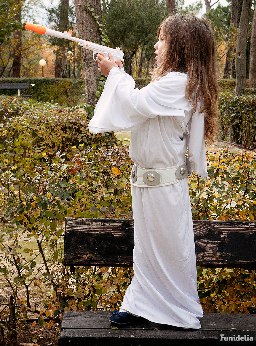 Déguisement Princesse Leia fille deluxe