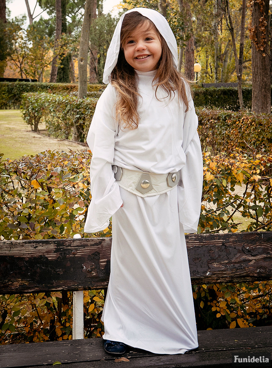 Déguisement Princesse Leia fille deluxe