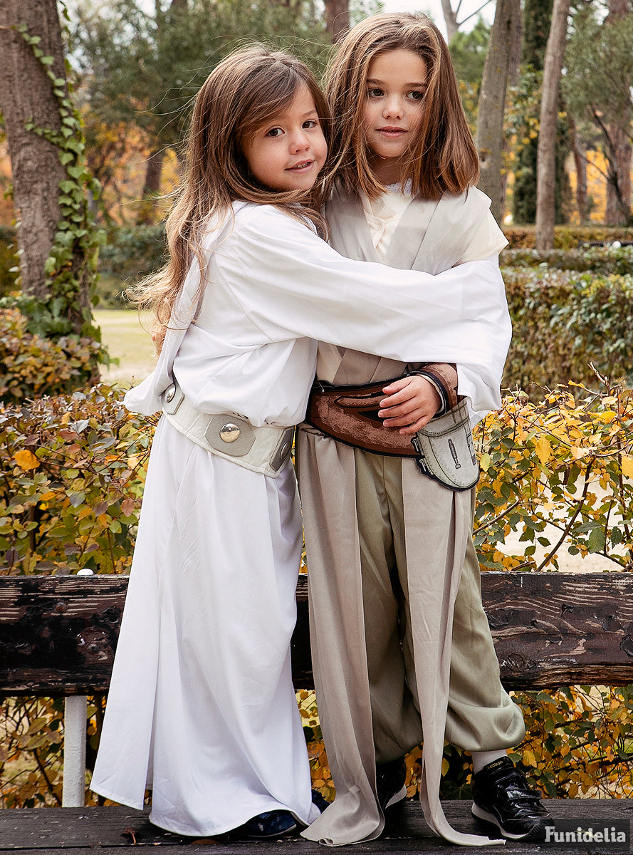 Déguisement Princesse Leia fille deluxe