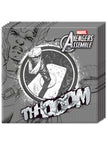 20 Serviettes en papier Avengers Teen
