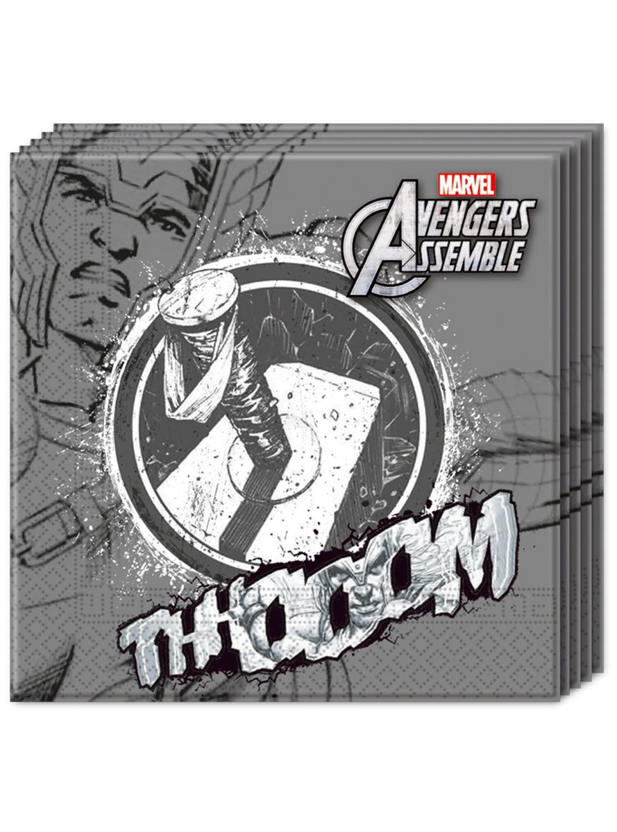 20 Serviettes en papier Avengers Teen