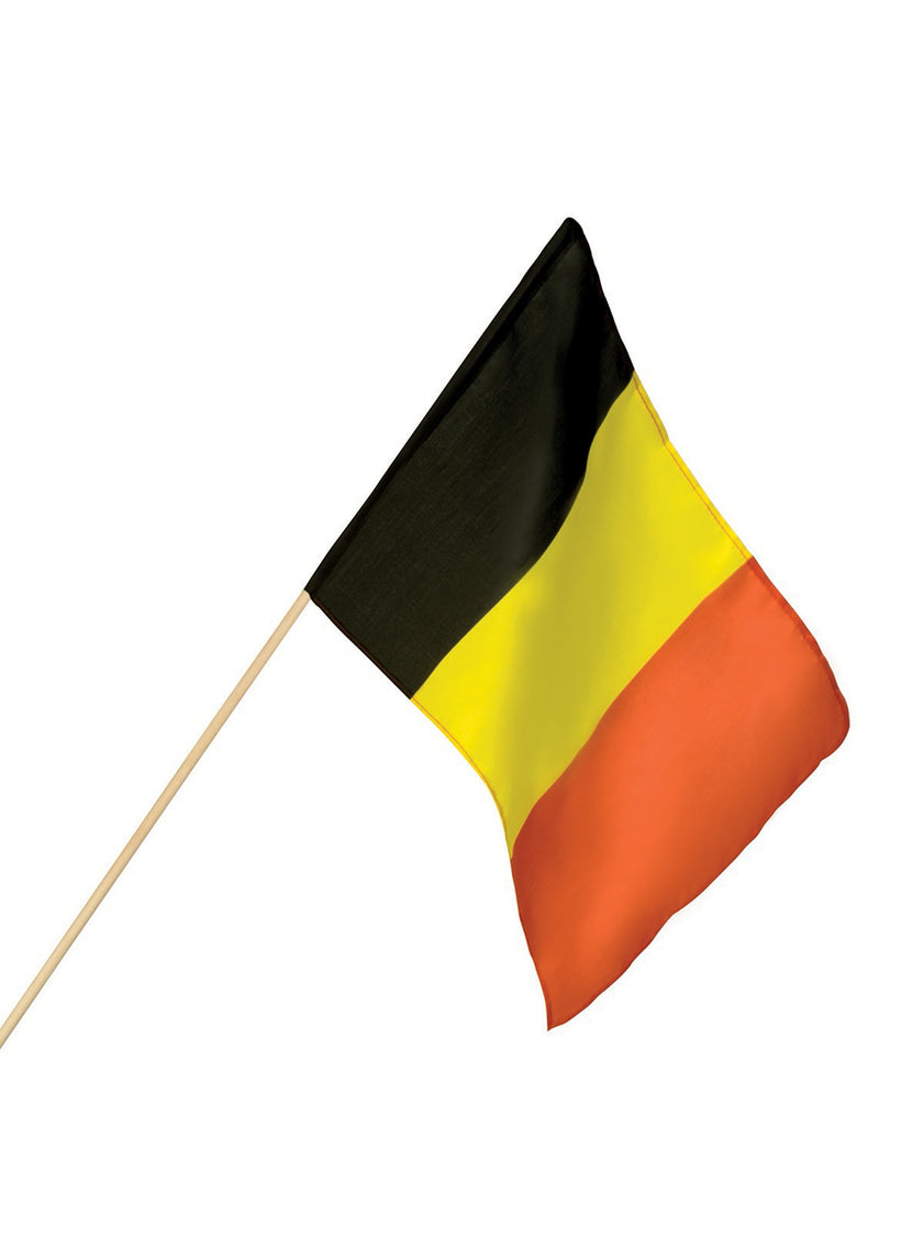 Drapeau de Belgique avec manche