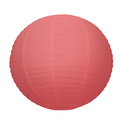 LANTERNE JAPONAISE 50CM CORAIL