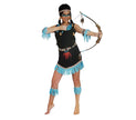 robe d''indienne bleu taille l
