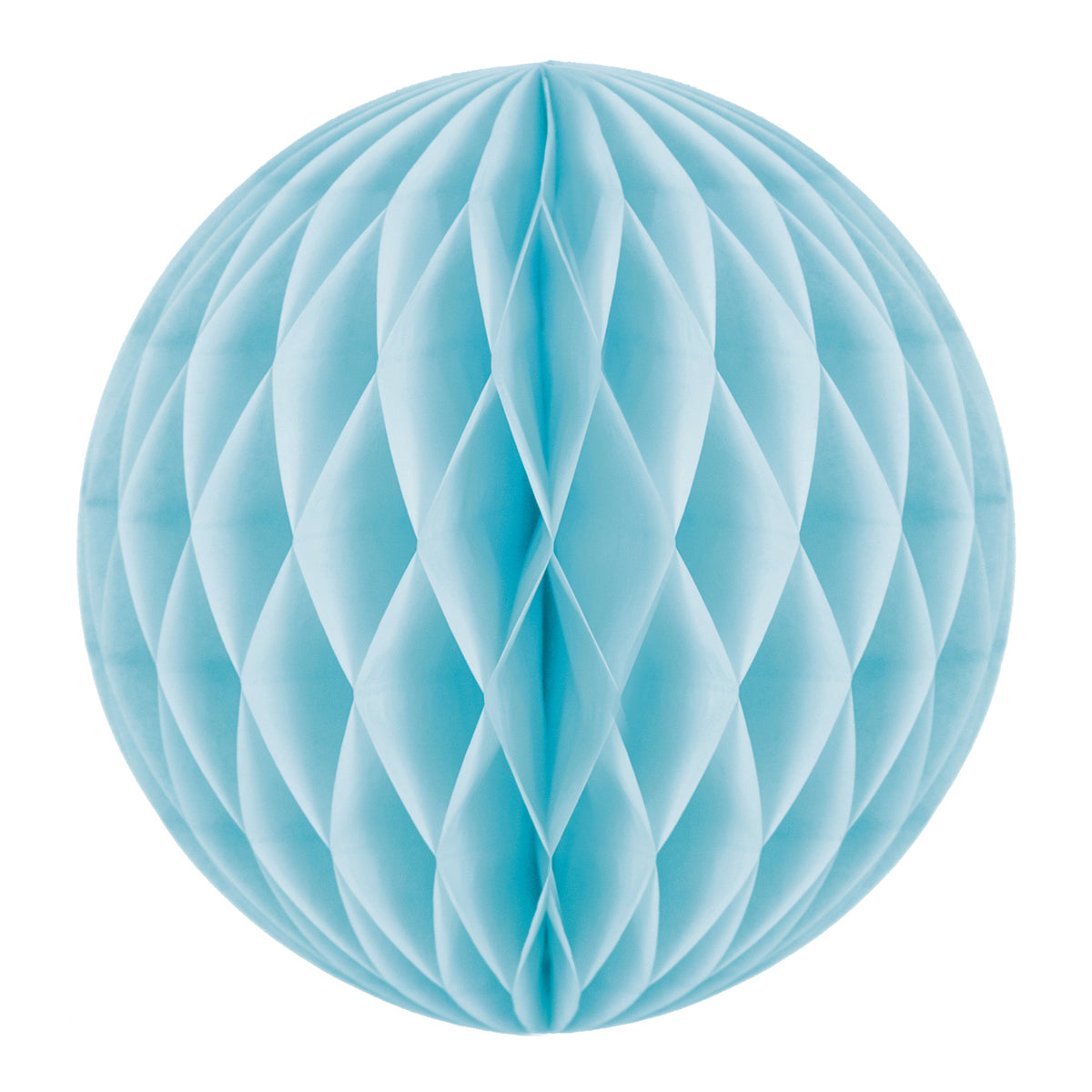 BOULE ALVÉOLÉE 12CM BLEU DRAGEE