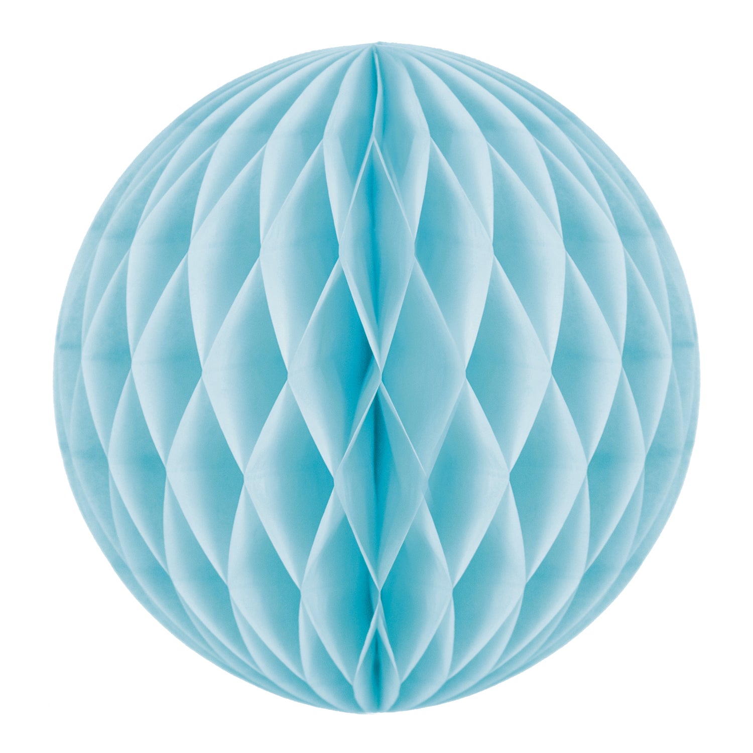 BOULE ALVÉOLÉE 12CM BLEU DRAGEE
