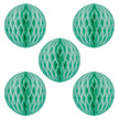 BOULE ALVÉOLÉE 20CM CELADON