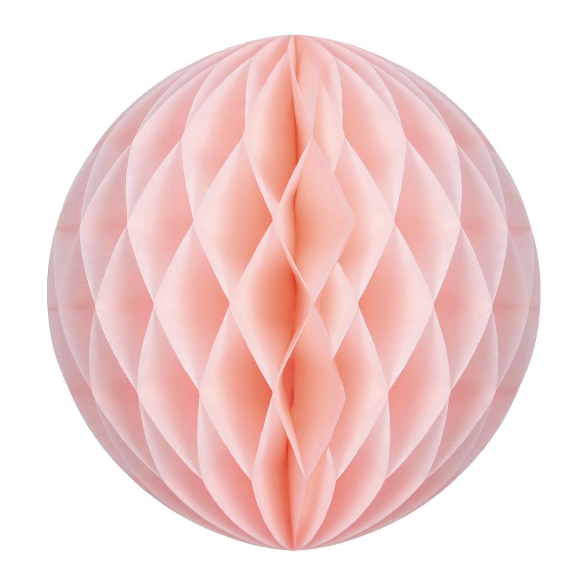 BOULE ALVEOLEE 20CM ROSE VINTAGE