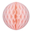 BOULE ALVÉOLÉE 12CM ROSE VINTAGE