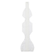 Éventail blanc 53cm