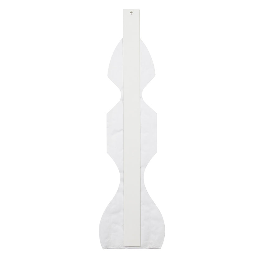 Éventail blanc 53cm