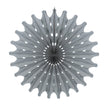 Éventail gris 53cm