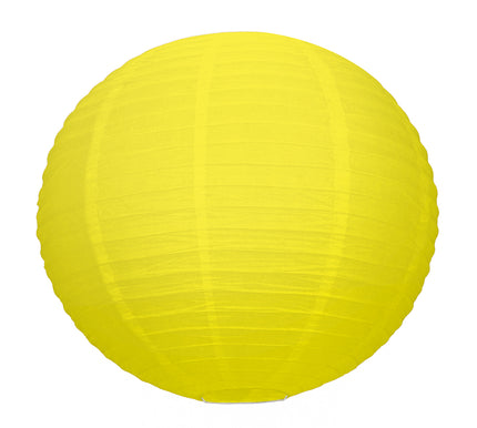 LANTERNE JAPONAISE 35CM JAUNE