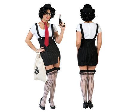 déguisement gangster femme 