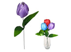 fleur artificielle tulipe mix 28cm