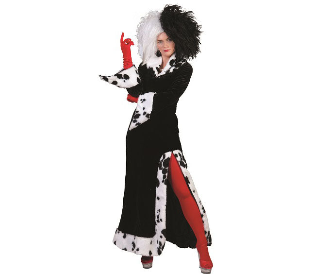 robe dalmatien kruella femme