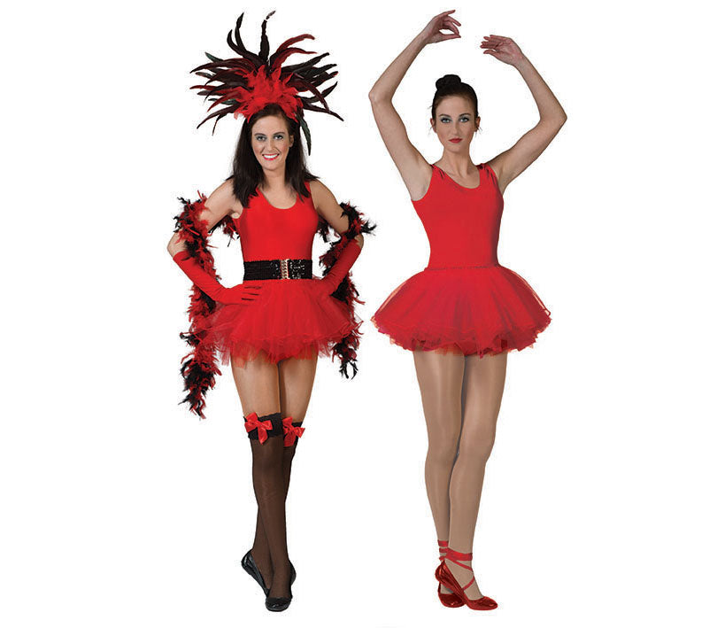 déguisement de ballerine rouge