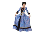 déguisement baroque rococo lady bleu femme