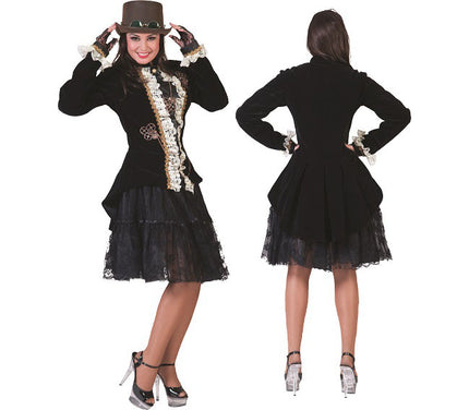 veste de révolutionnaire dentelle blanche femme