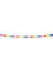 Guirlande multicolore symbole de paix