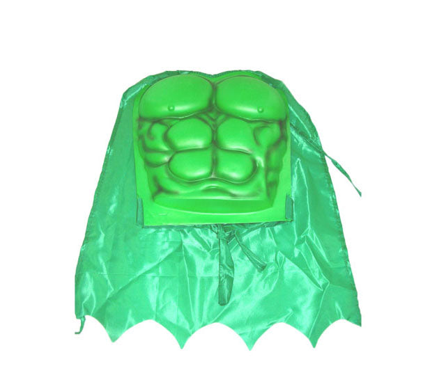 torse avec cape en mousse eva vert