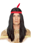 Perruque d'indien et plume