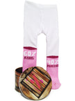 Collants princesse rebelle bébé
