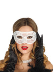 Masque blanc en dentelles sexy