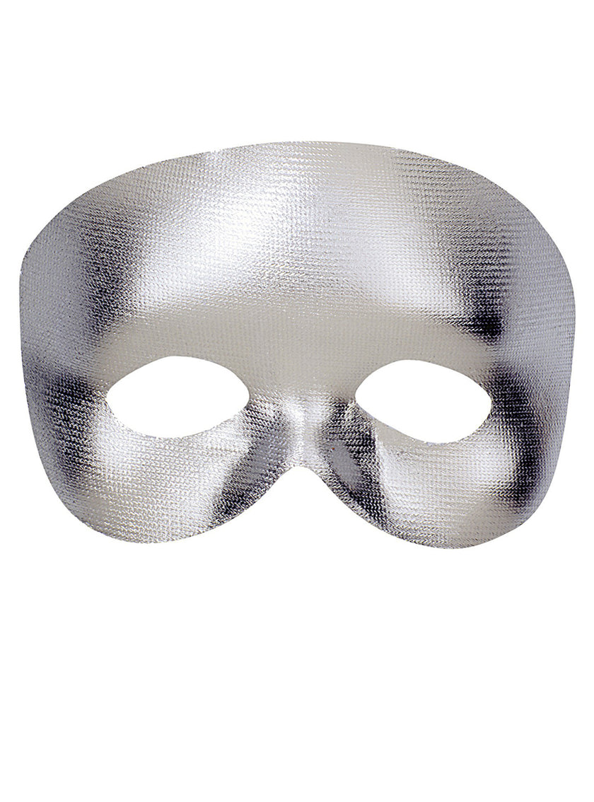 Masque argenté lisse