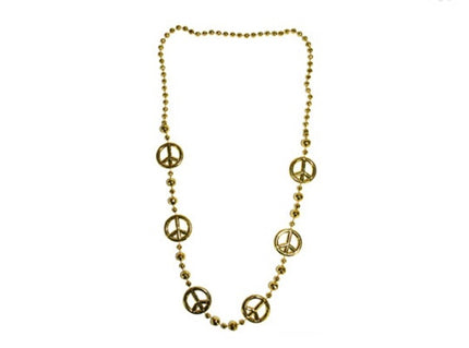 collier peace doré 100cm