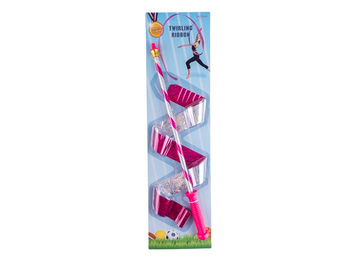 bâton gym rythmique et sportive avec ruban 51cm