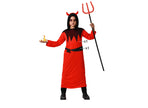 déguisement de démon diable rouge garçon 2pcs t 10-12 ans