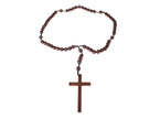 collier croix style bois gïant